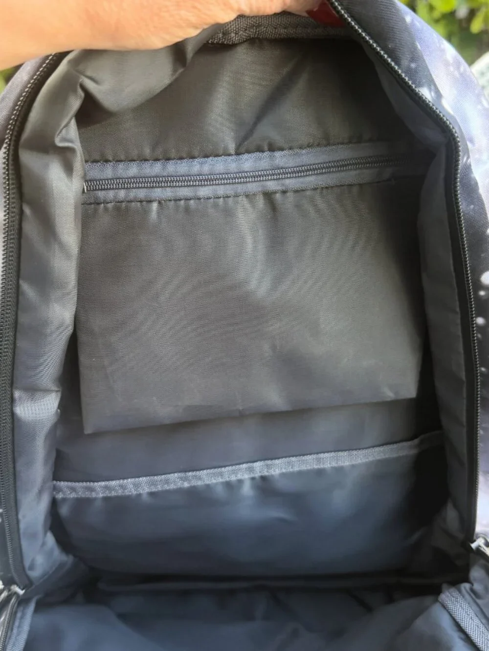 RARE Overwatch Space Galaxy Backpack - Video Gaming Bag Sport Grey Black Unused